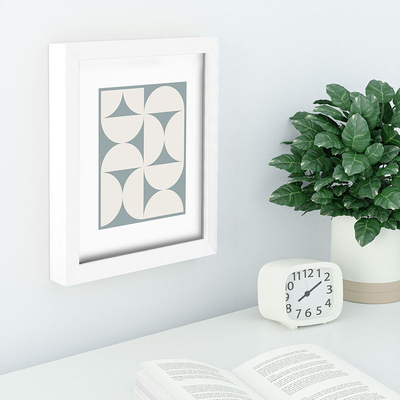Colour Poems Bold Minimalism CII Recessed Framing Rectangle