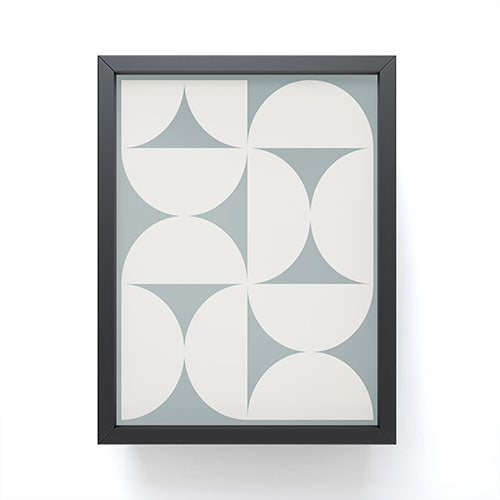 Colour Poems Bold Minimalism CII Framed Mini Art Print