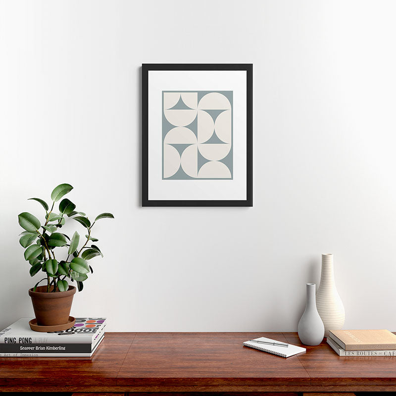 Colour Poems Bold Minimalism CII Framed Art Print