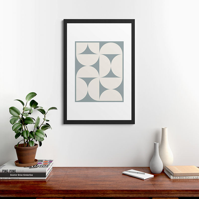 Colour Poems Bold Minimalism CII Framed Art Print
