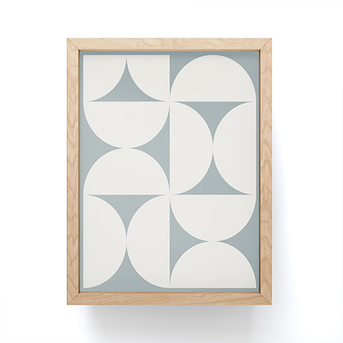 Colour Poems Bold Minimalism CII Framed Mini Art Print