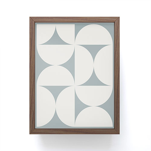 Colour Poems Bold Minimalism CII Framed Mini Art Print