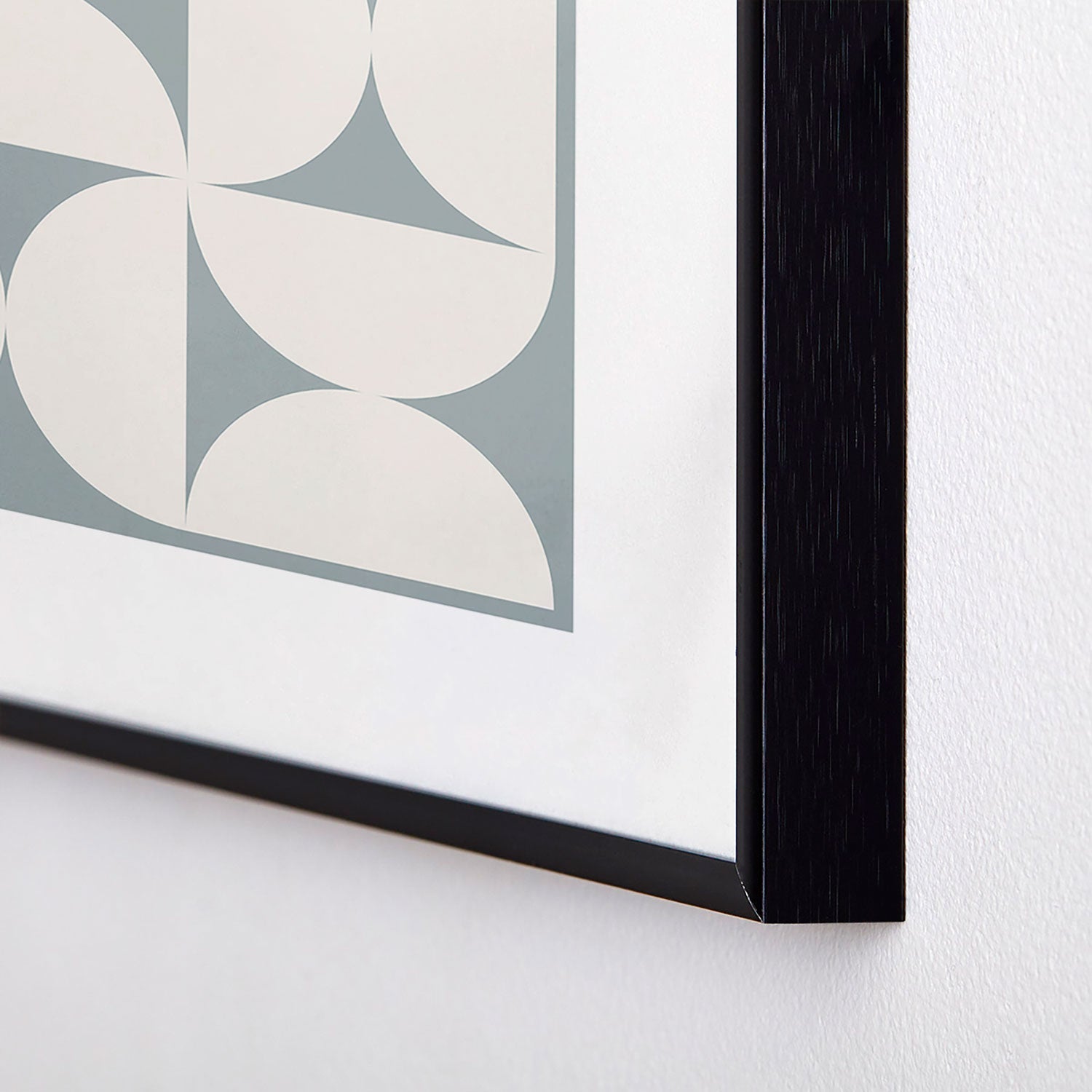 Colour Poems Bold Minimalism CII Metal Framed Art Print