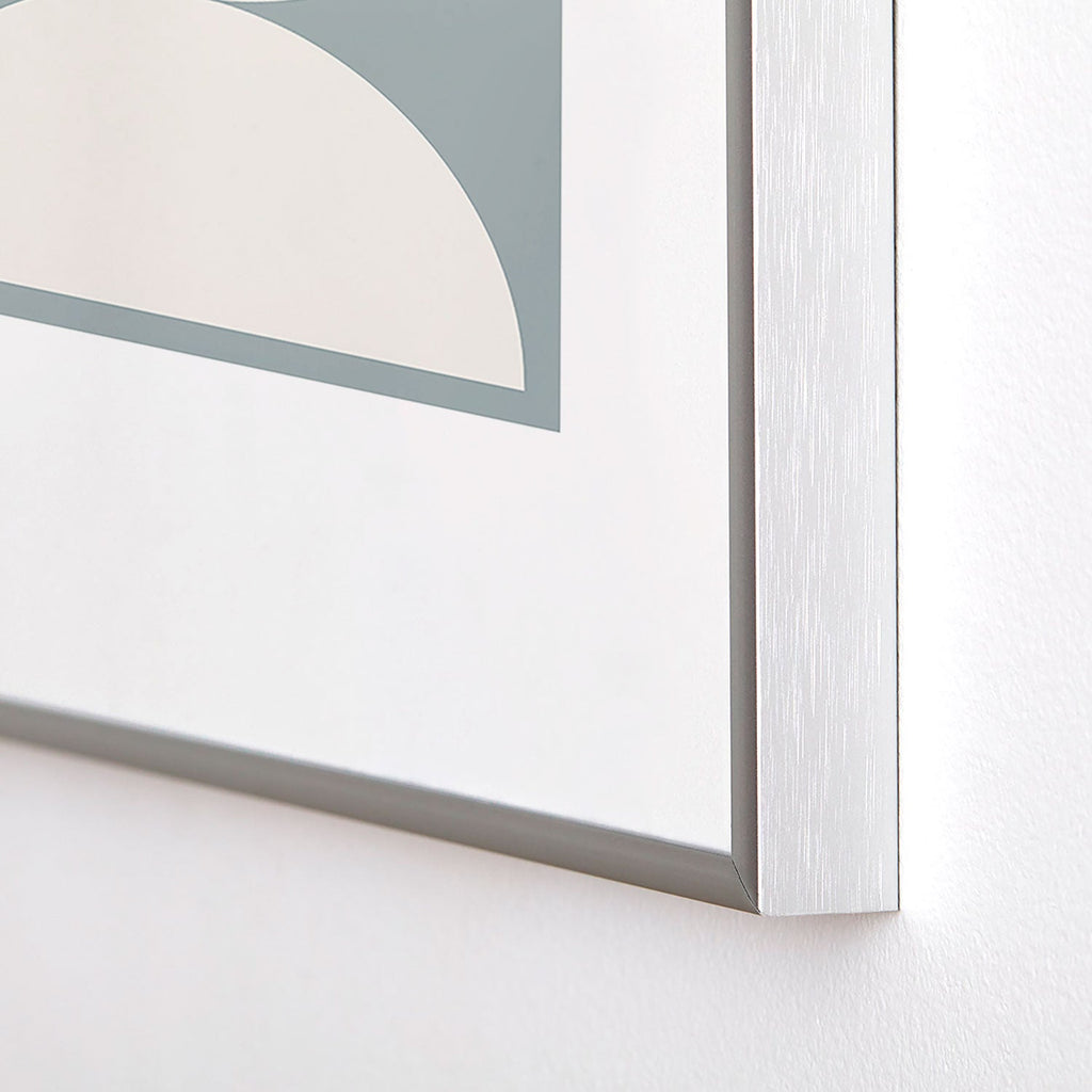 Colour Poems Bold Minimalism CII Metal Framed Art Print