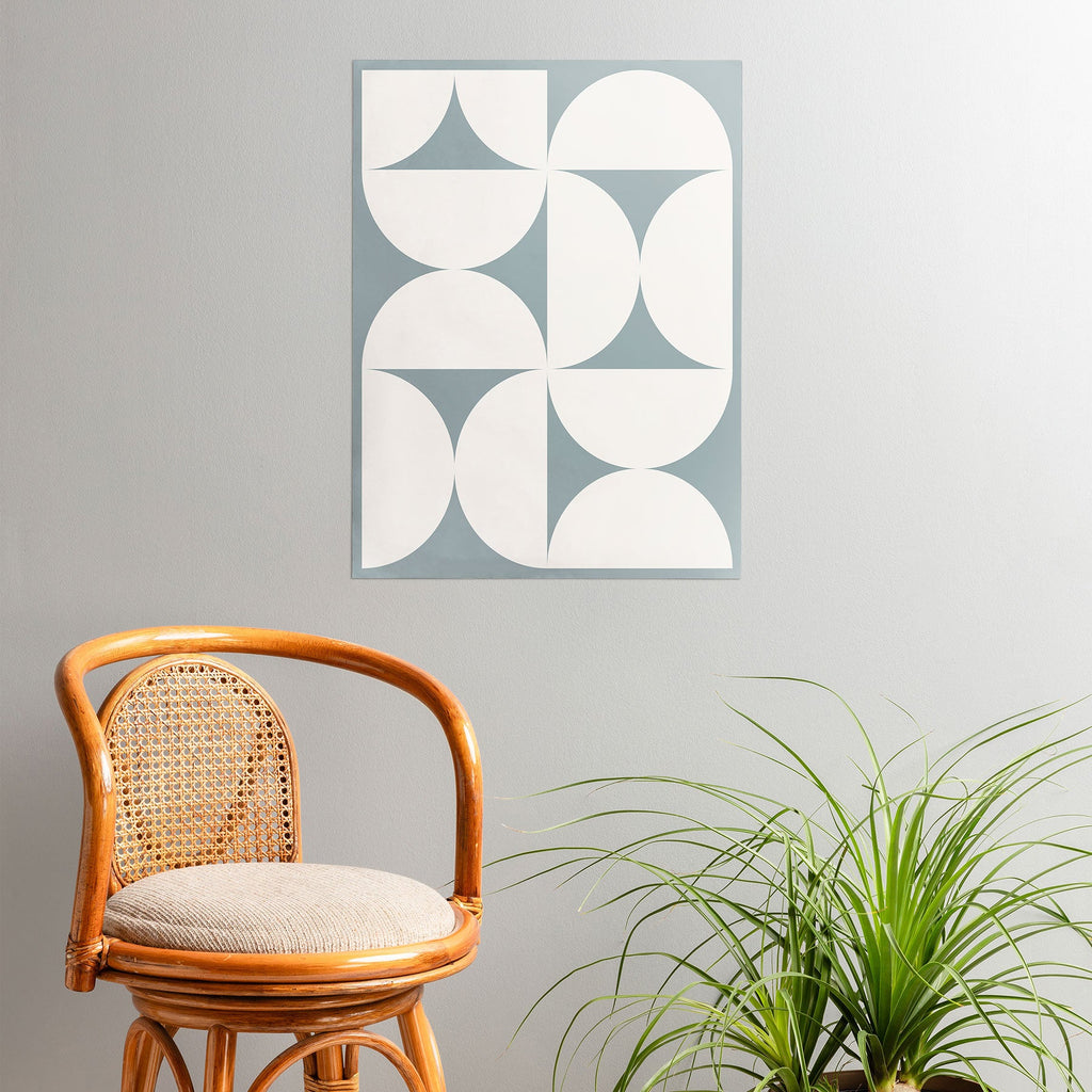 Colour Poems Bold Minimalism CII Poster