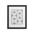 Colour Poems Bold Minimalism CII Framed Art Print