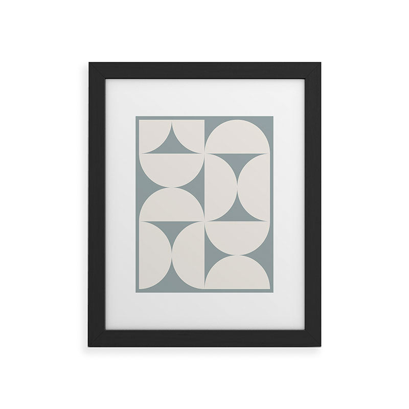 Colour Poems Bold Minimalism CII Framed Art Print