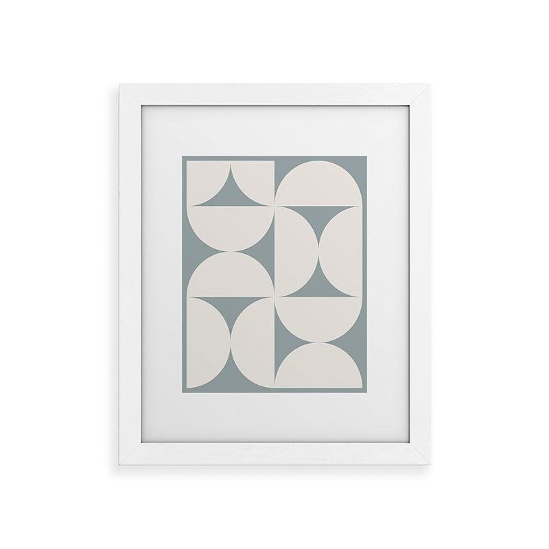 Colour Poems Bold Minimalism CII Framed Art Print