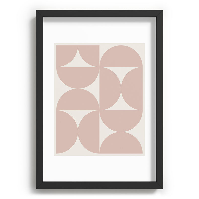 Colour Poems Bold Minimalism CIII Recessed Framing Rectangle