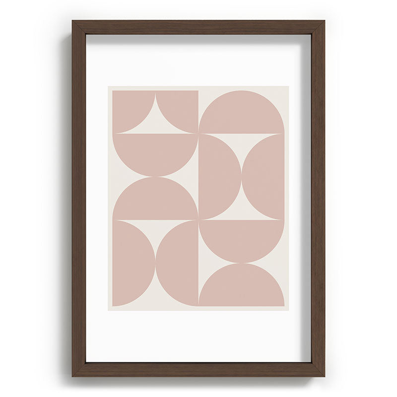 Colour Poems Bold Minimalism CIII Recessed Framing Rectangle