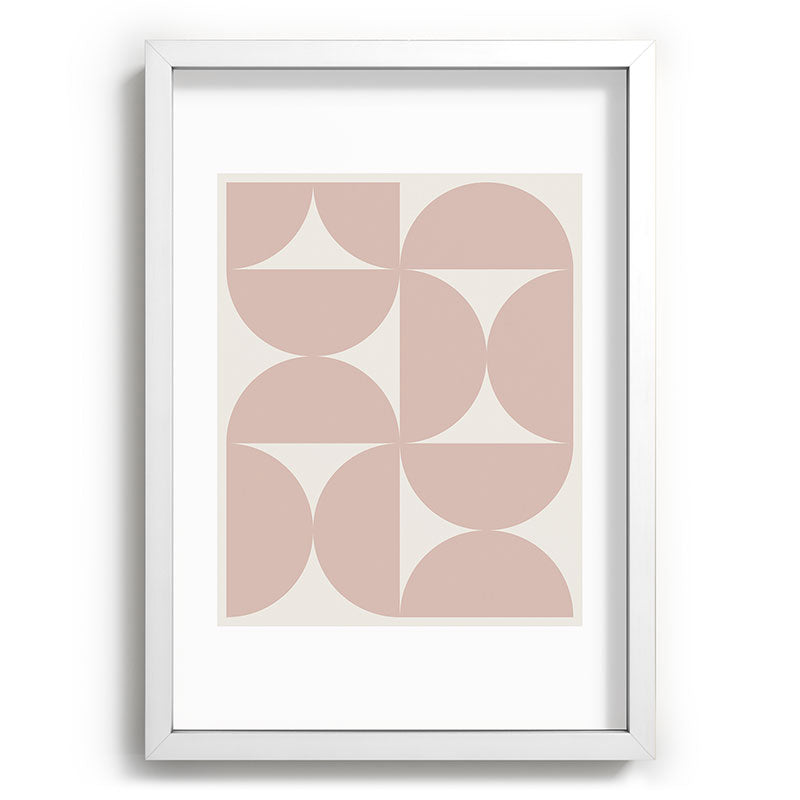Colour Poems Bold Minimalism CIII Recessed Framing Rectangle