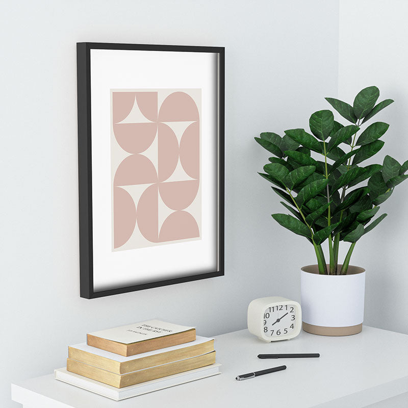 Colour Poems Bold Minimalism CIII Recessed Framing Rectangle