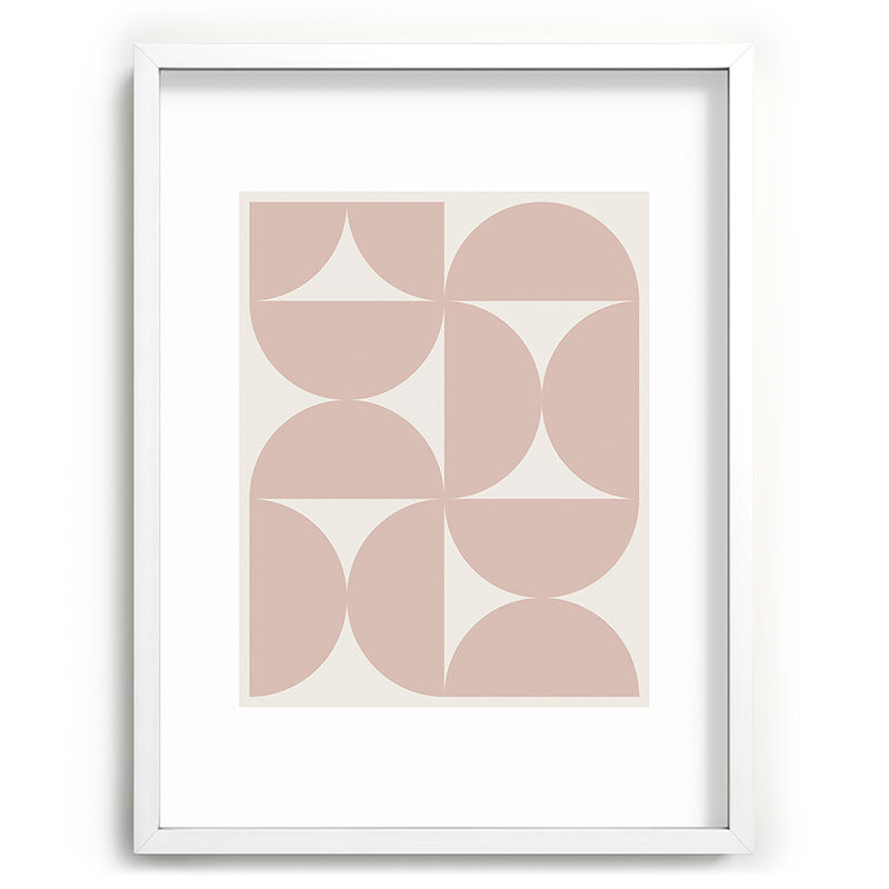 Colour Poems Bold Minimalism CIII Recessed Framing Rectangle