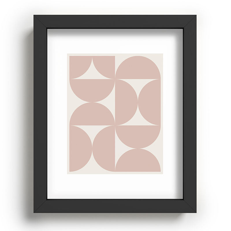 Colour Poems Bold Minimalism CIII Recessed Framing Rectangle