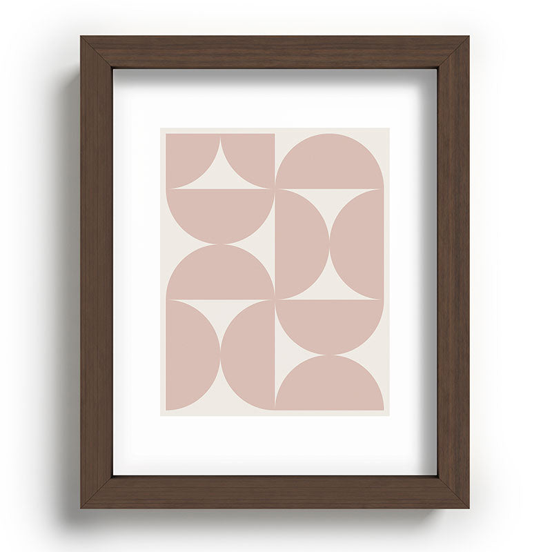 Colour Poems Bold Minimalism CIII Recessed Framing Rectangle