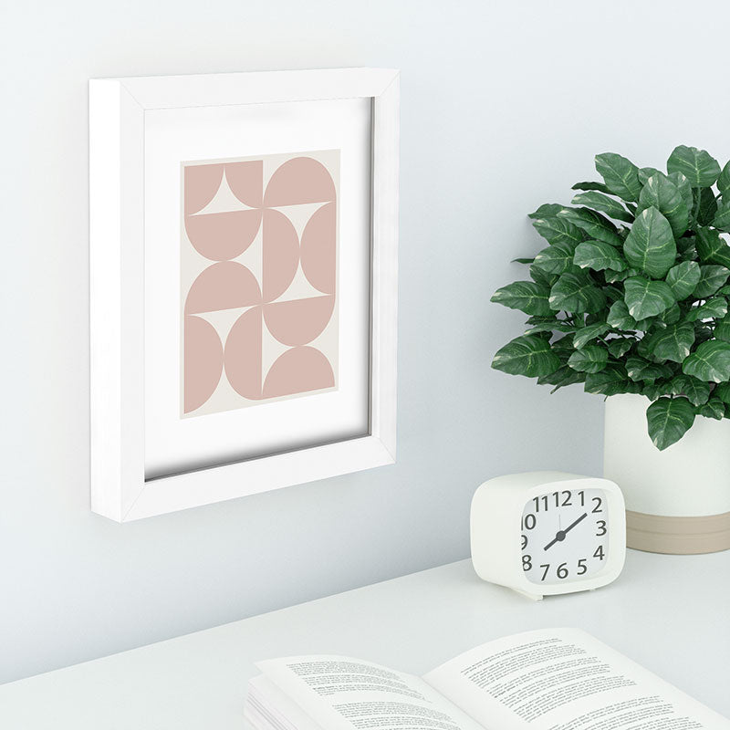 Colour Poems Bold Minimalism CIII Recessed Framing Rectangle