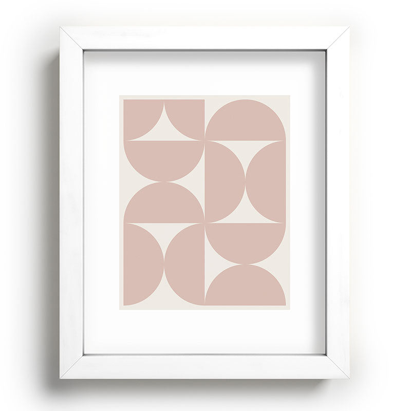 Colour Poems Bold Minimalism CIII Recessed Framing Rectangle