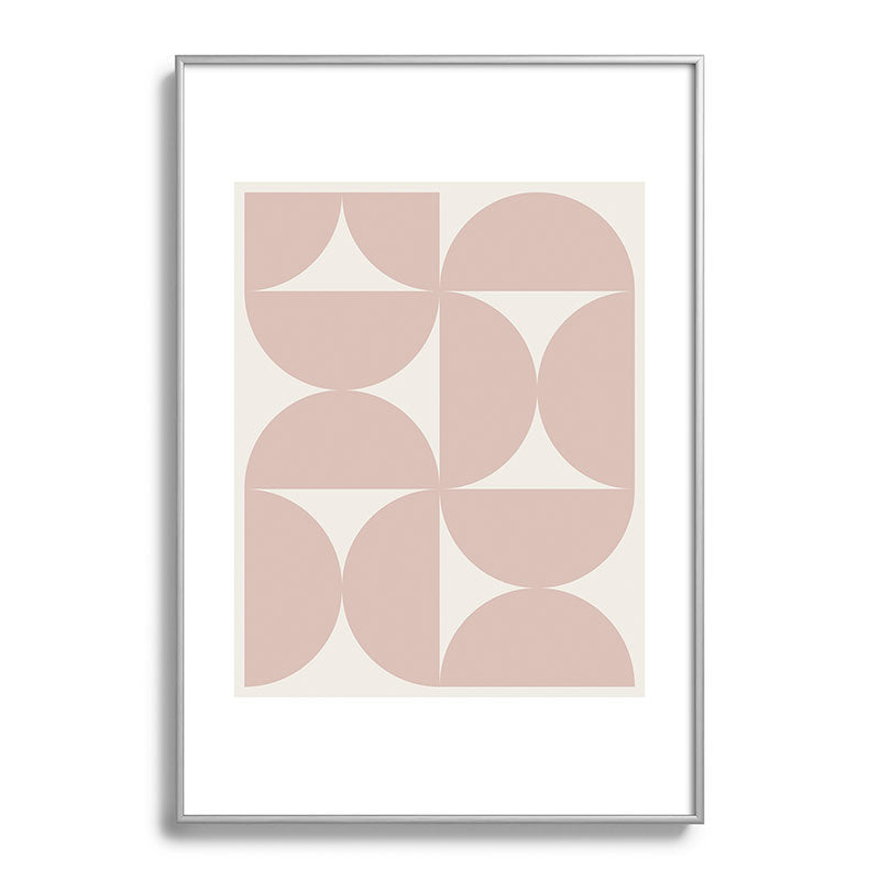 Colour Poems Bold Minimalism CIII Metal Framed Art Print