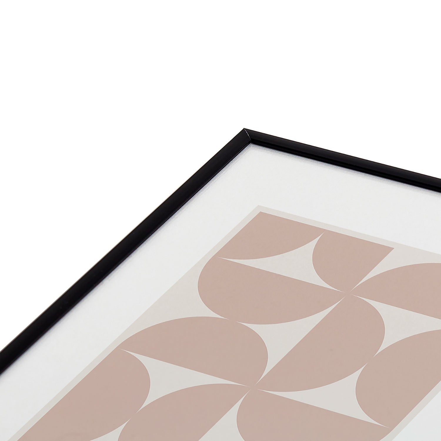 Colour Poems Bold Minimalism CIII Metal Framed Art Print