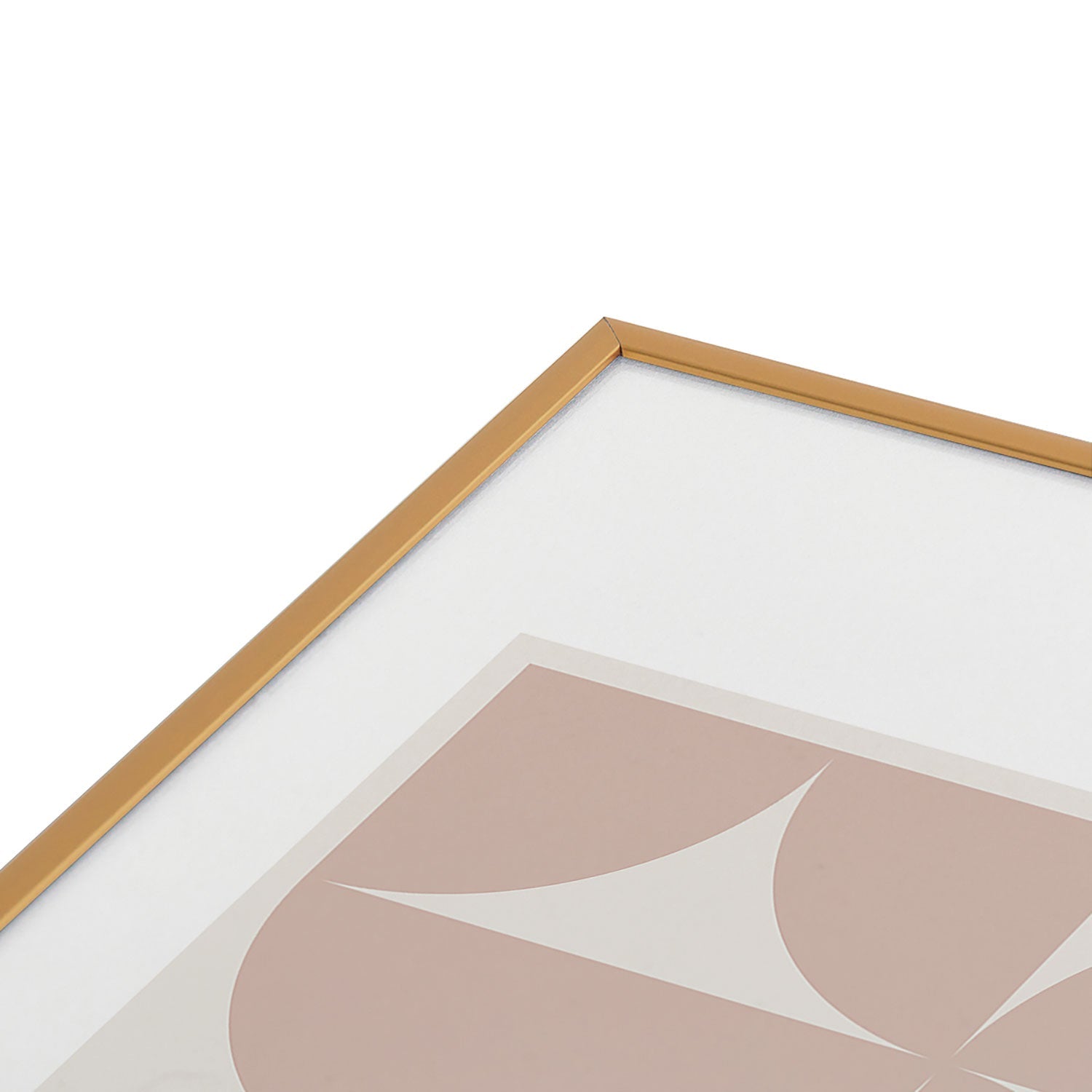 Colour Poems Bold Minimalism CIII Metal Framed Art Print