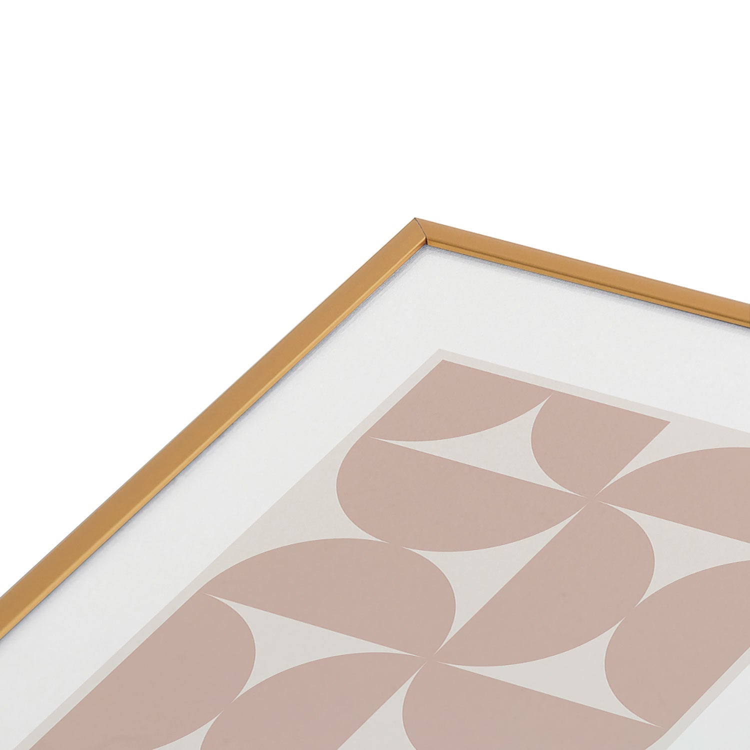 Colour Poems Bold Minimalism CIII Metal Framed Art Print