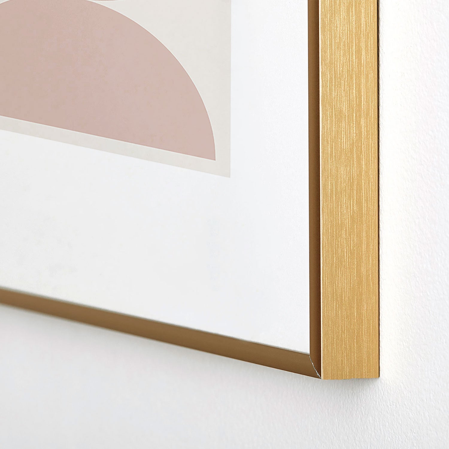 Colour Poems Bold Minimalism CIII Metal Framed Art Print