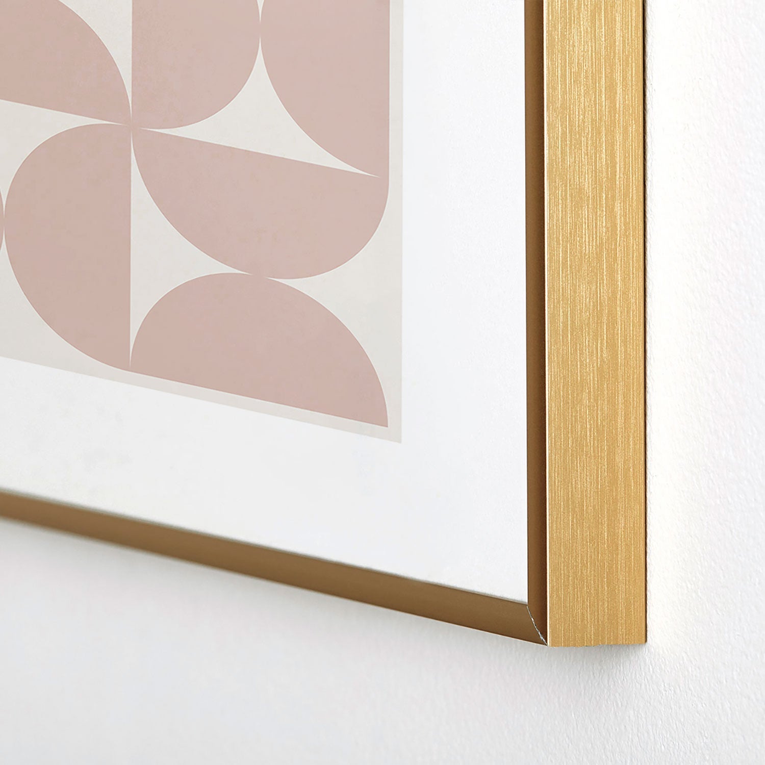 Colour Poems Bold Minimalism CIII Metal Framed Art Print