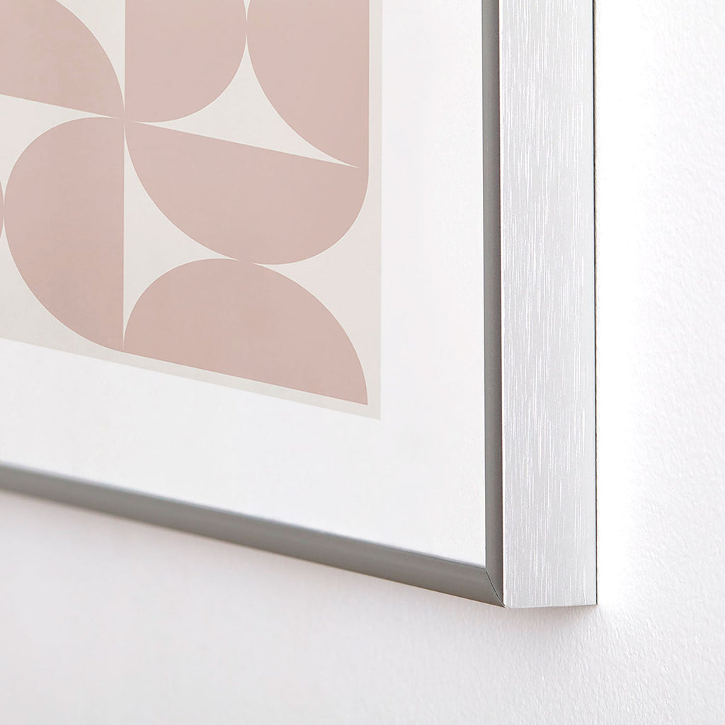Colour Poems Bold Minimalism CIII Metal Framed Art Print