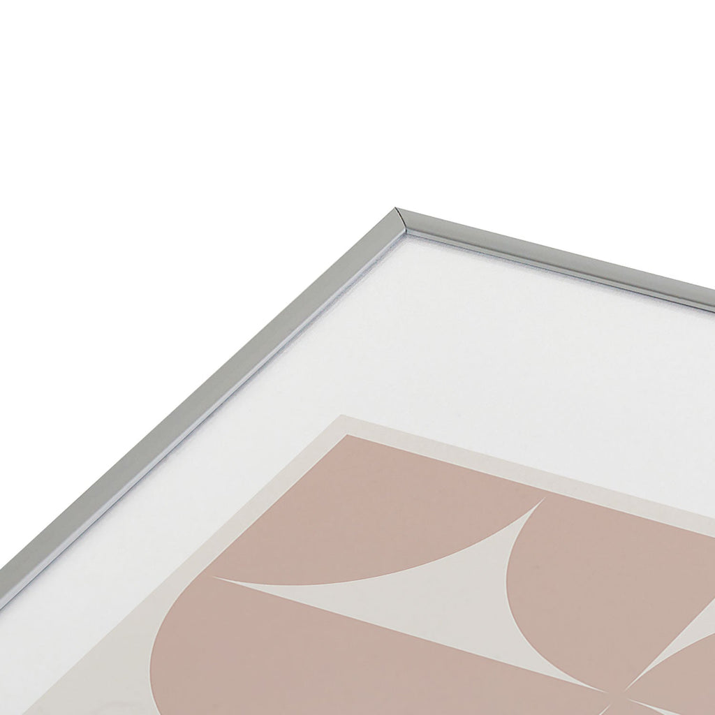 Colour Poems Bold Minimalism CIII Metal Framed Art Print