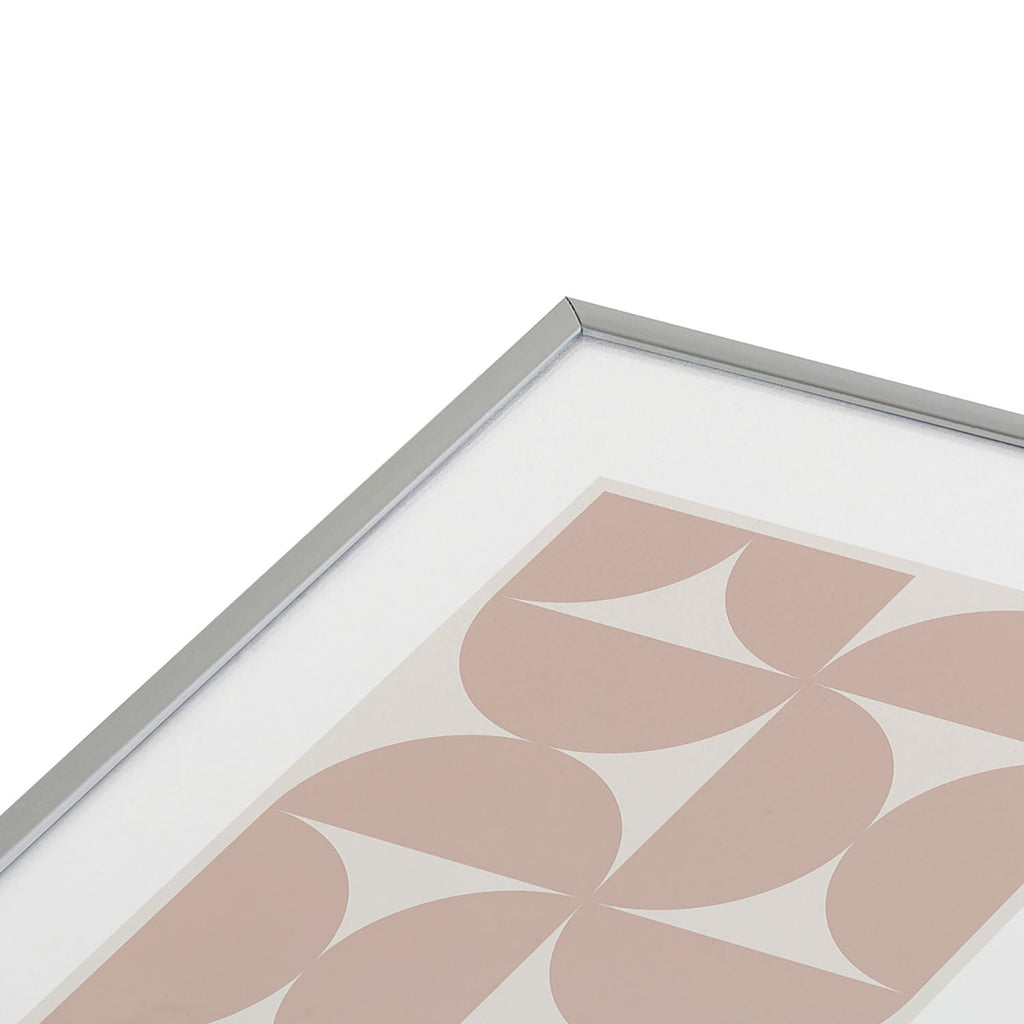 Colour Poems Bold Minimalism CIII Metal Framed Art Print