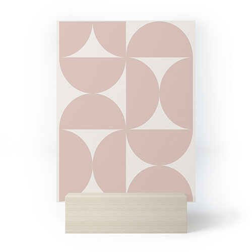 Colour Poems Bold Minimalism CIII Mini Art Print
