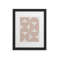 Colour Poems Bold Minimalism CIII Framed Art Print
