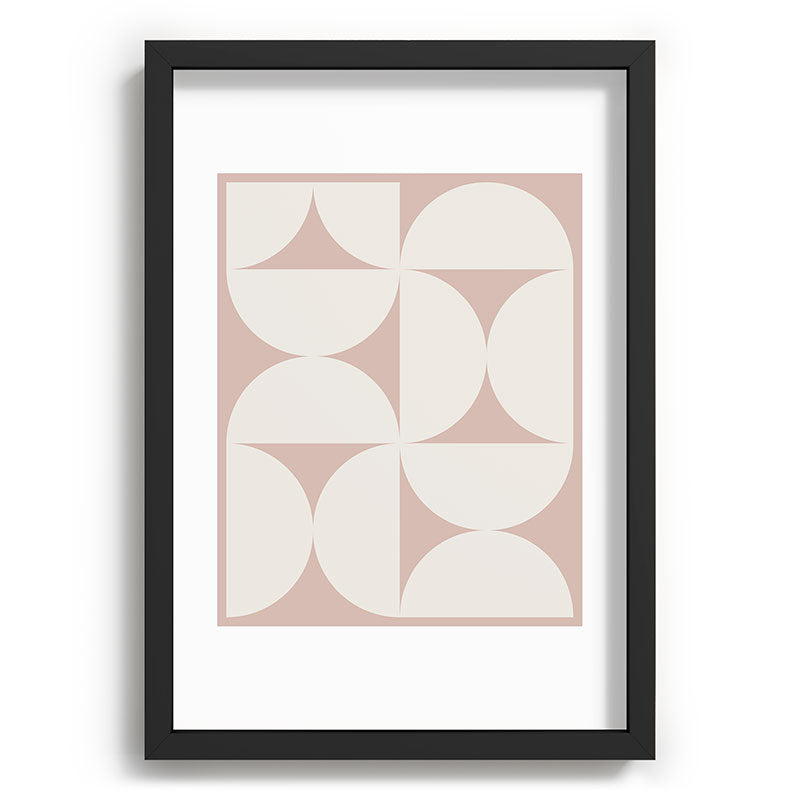 Colour Poems Bold Minimalism CIV Recessed Framing Rectangle