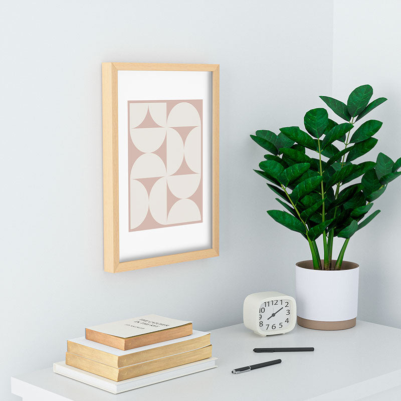 Colour Poems Bold Minimalism CIV Recessed Framing Rectangle