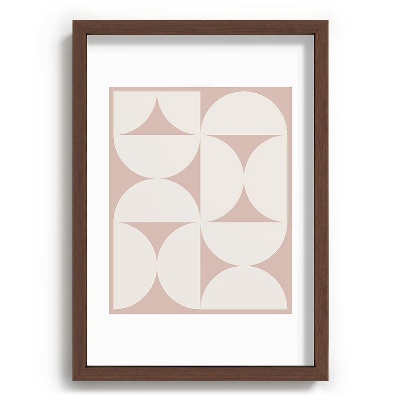 Colour Poems Bold Minimalism CIV Recessed Framing Rectangle