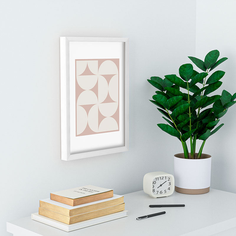 Colour Poems Bold Minimalism CIV Recessed Framing Rectangle