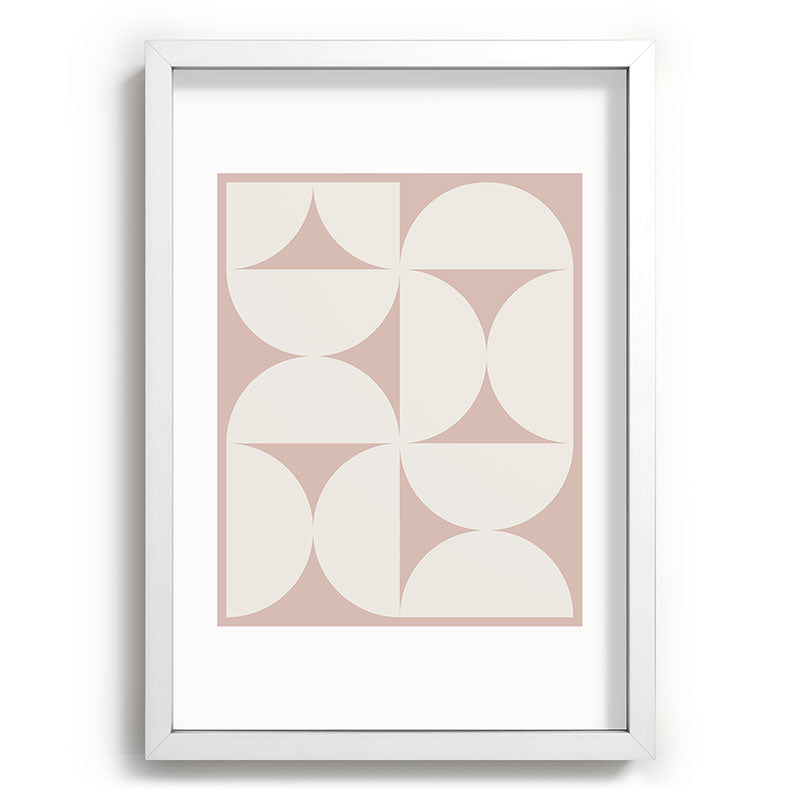Colour Poems Bold Minimalism CIV Recessed Framing Rectangle