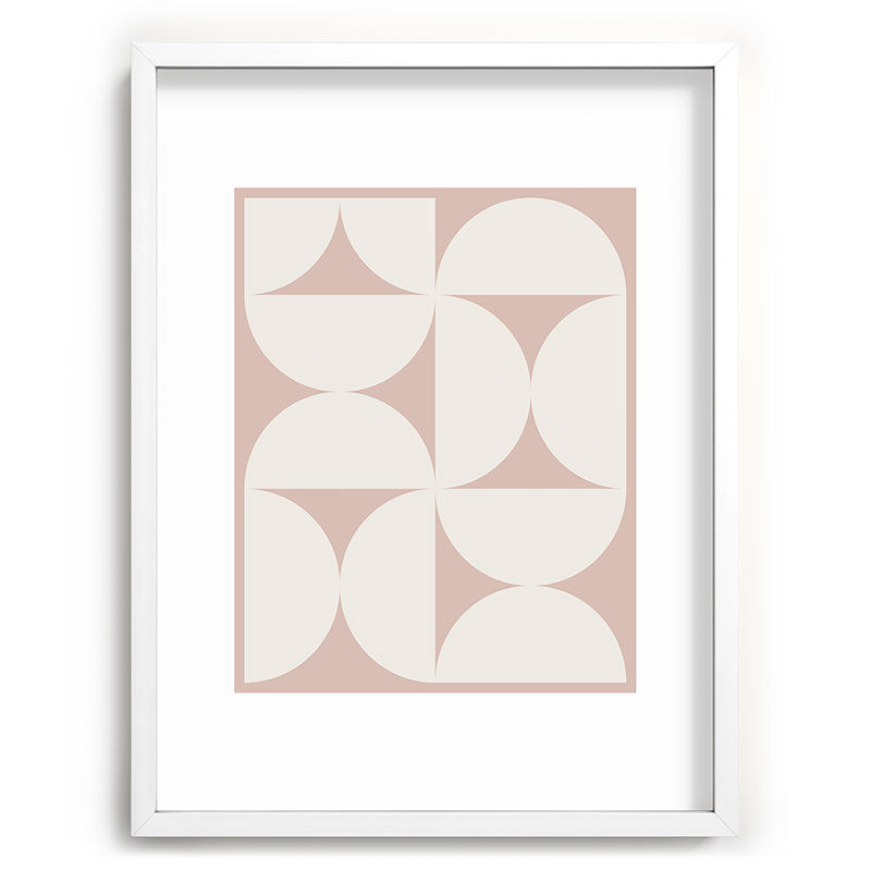 Colour Poems Bold Minimalism CIV Recessed Framing Rectangle