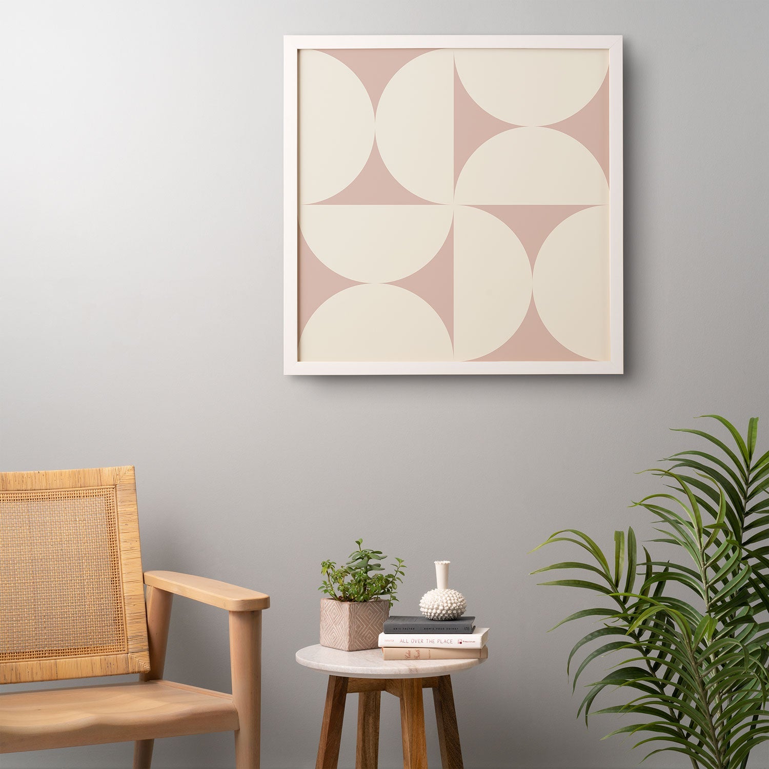 Colour Poems Bold Minimalism CIV Framed Wall Art