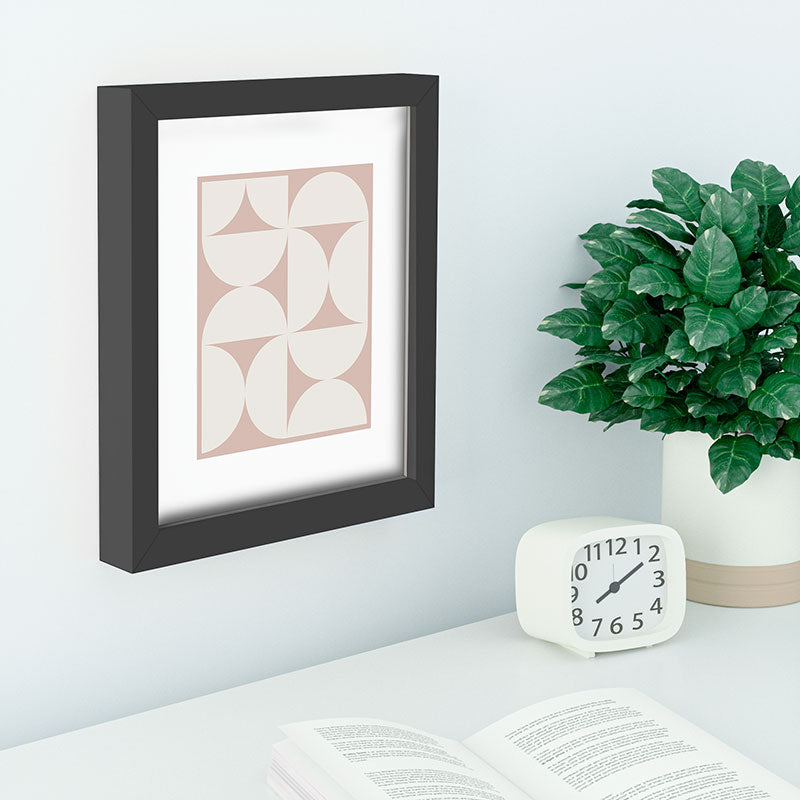 Colour Poems Bold Minimalism CIV Recessed Framing Rectangle