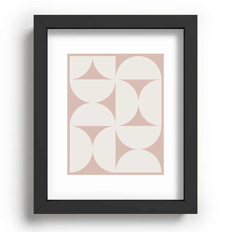 Colour Poems Bold Minimalism CIV Recessed Framing Rectangle
