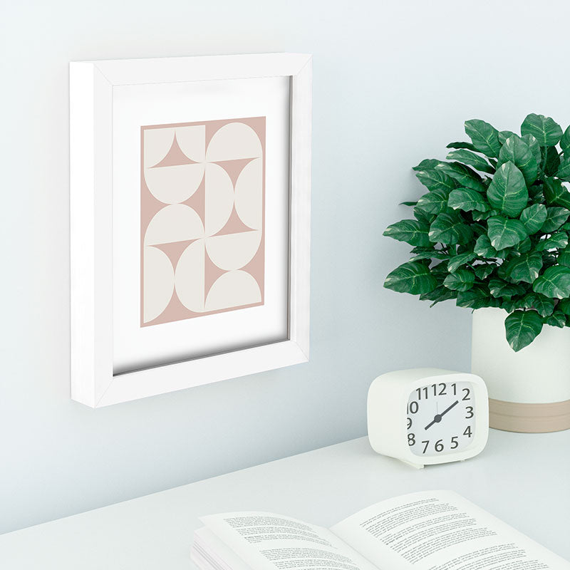 Colour Poems Bold Minimalism CIV Recessed Framing Rectangle