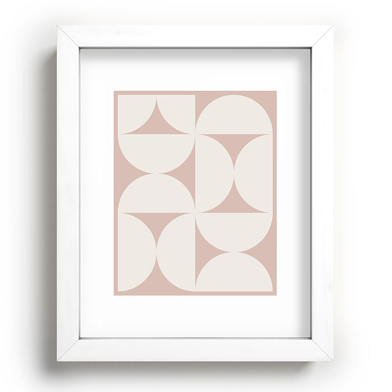 Colour Poems Bold Minimalism CIV Recessed Framing Rectangle