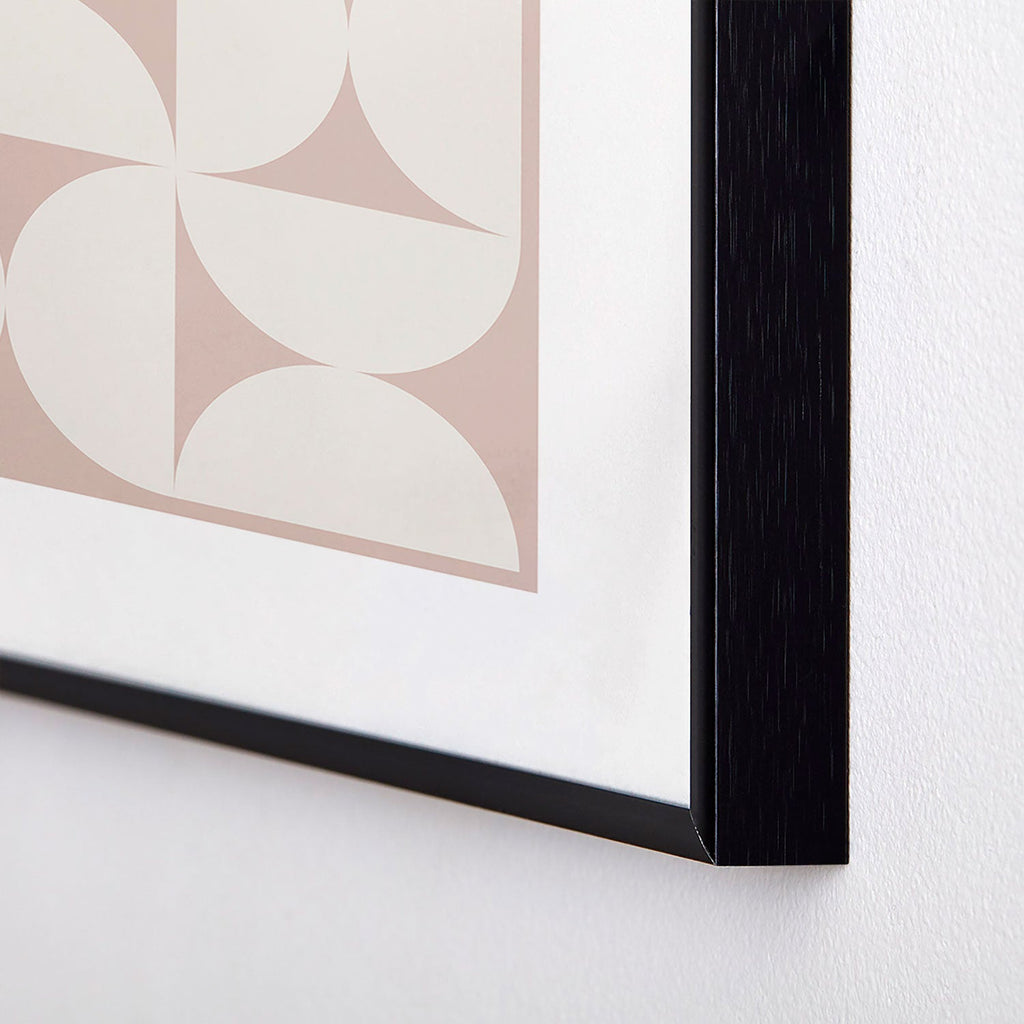 Colour Poems Bold Minimalism CIV Metal Framed Art Print