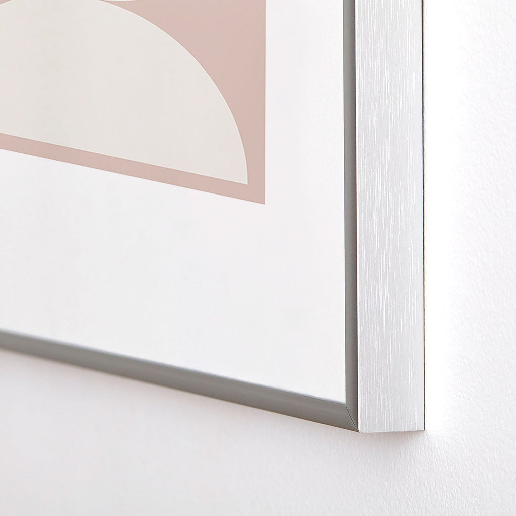 Colour Poems Bold Minimalism CIV Metal Framed Art Print
