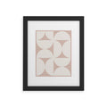 Colour Poems Bold Minimalism CIV Framed Art Print