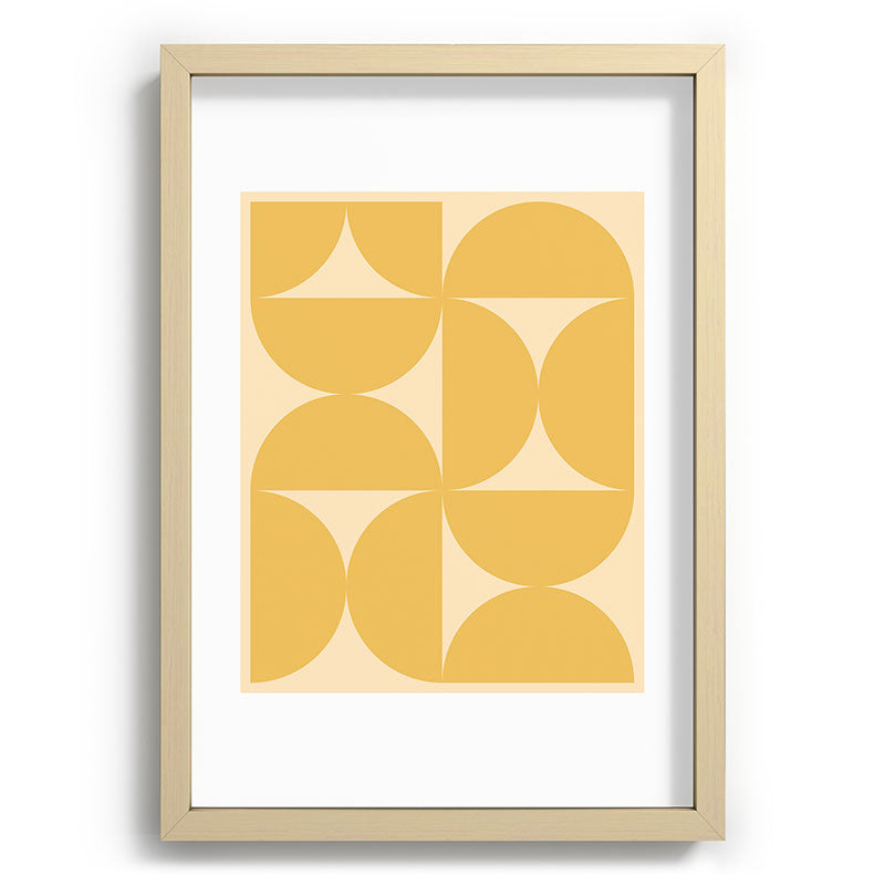Colour Poems Bold Minimalism CV Recessed Framing Rectangle
