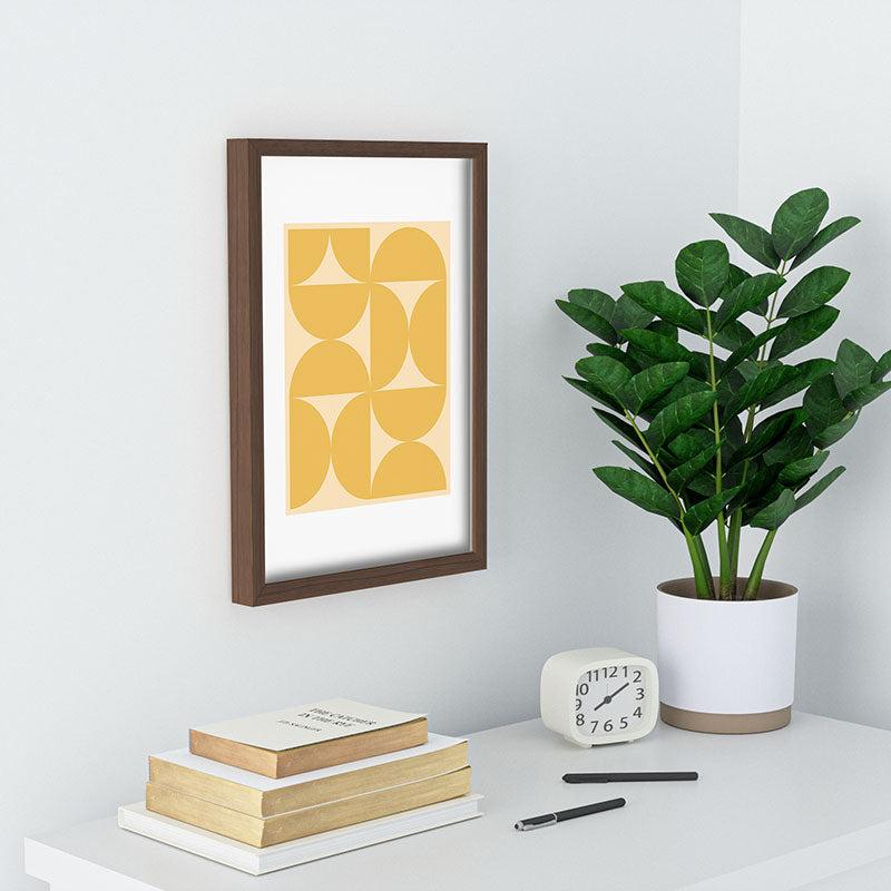 Colour Poems Bold Minimalism CV Recessed Framing Rectangle