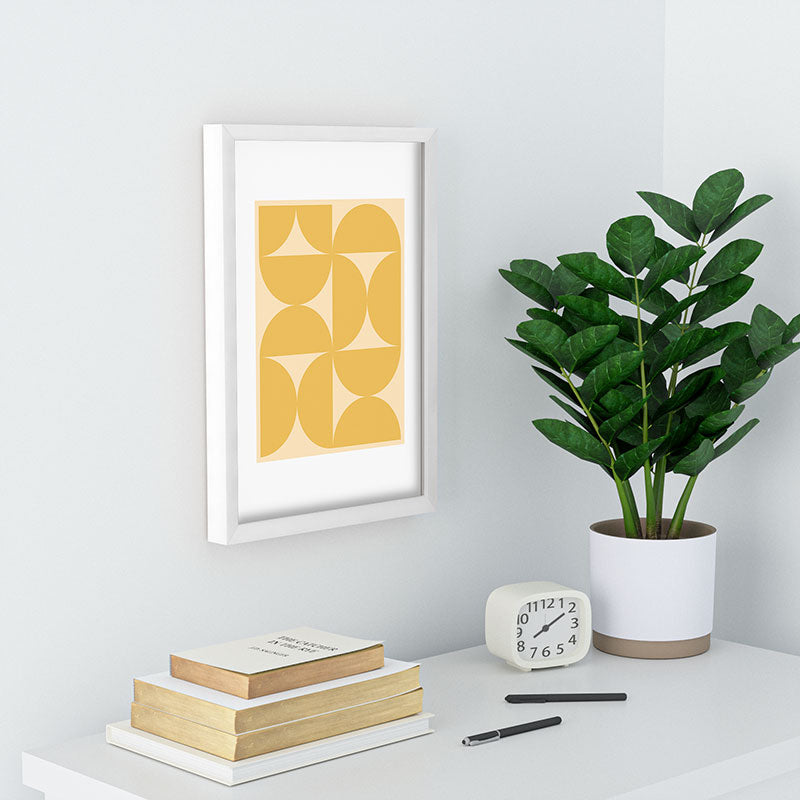Colour Poems Bold Minimalism CV Recessed Framing Rectangle