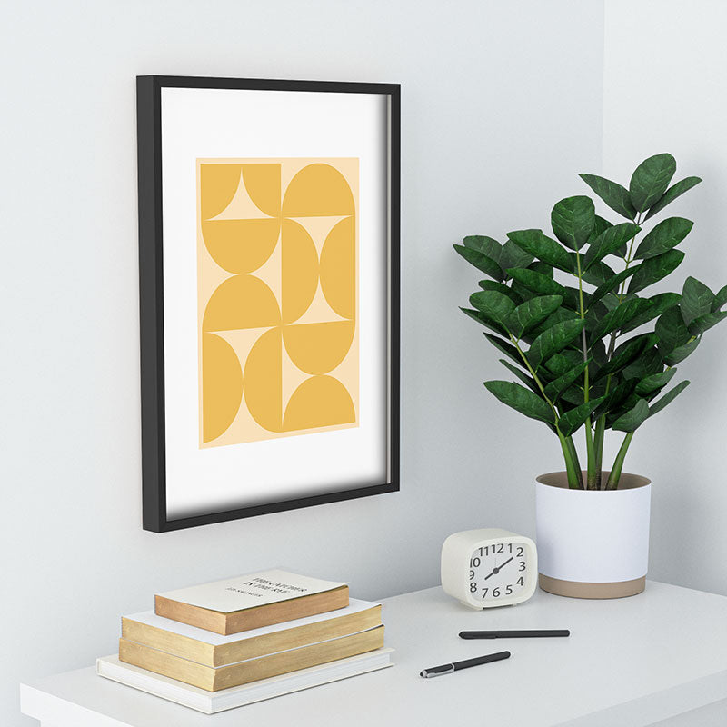 Colour Poems Bold Minimalism CV Recessed Framing Rectangle